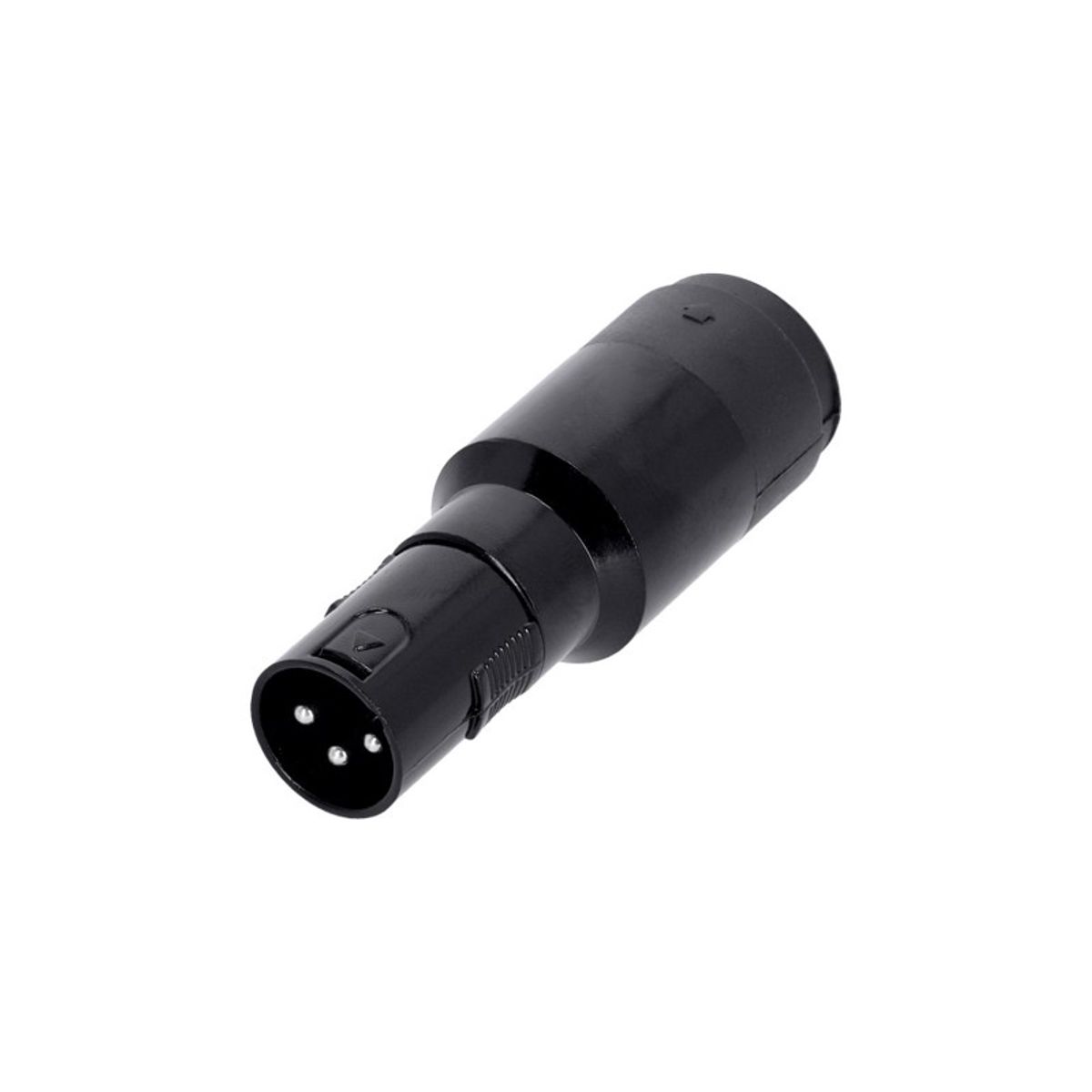 Adapter 4-pole speaker connector male to XLR male - Adam Hall Connectors