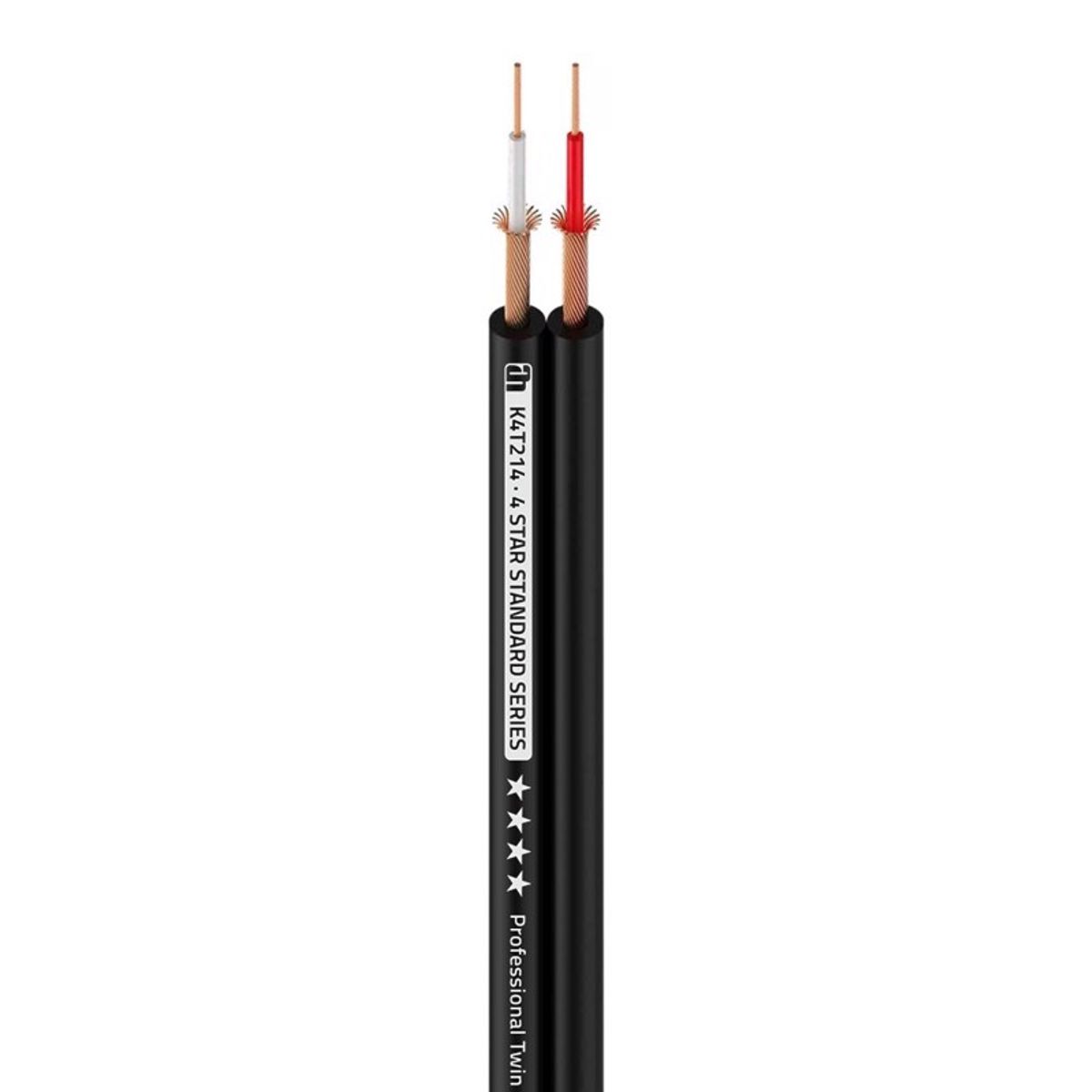 Twin Microphone Cable 0.14 mm² AWG26 - Standard series - Adam Hall Cables - 100 meter