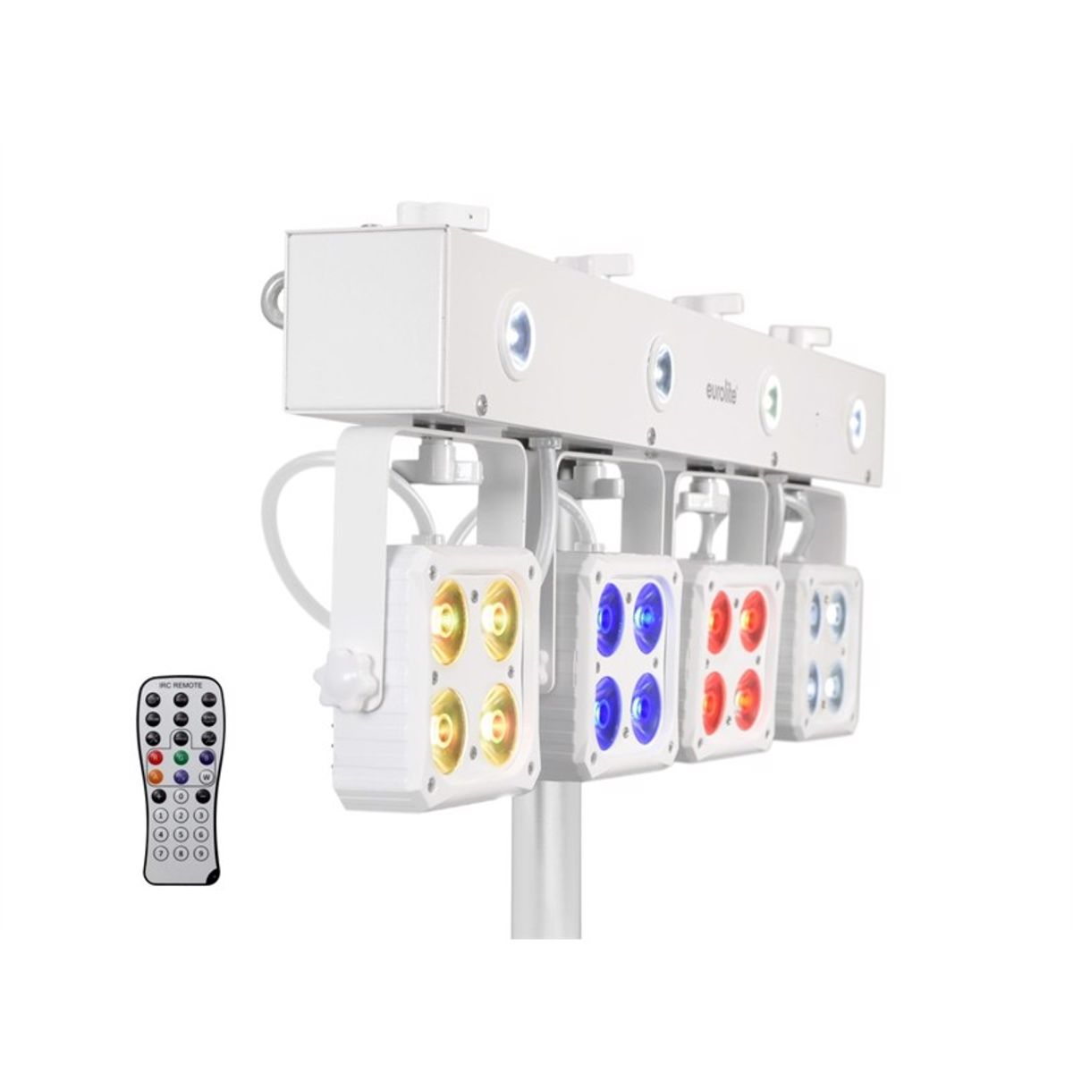 EUROLITE LED KLS-180 Compact Light Set wh