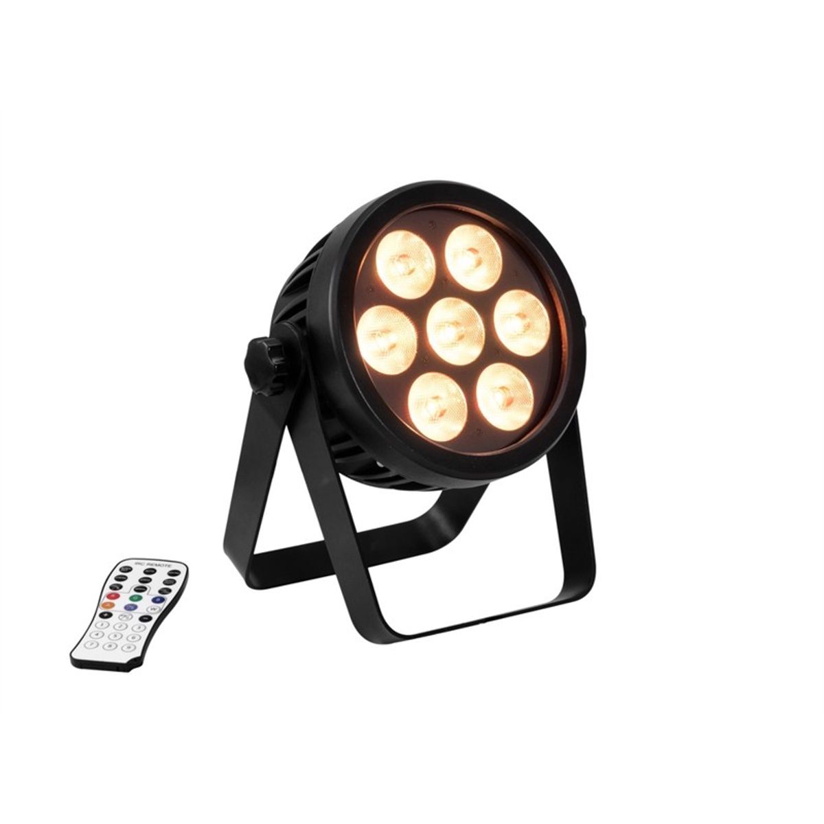 EUROLITE LED 7C-7 Silent Slim Spot RGBA/CW/WW+UV LEDs (7in1)