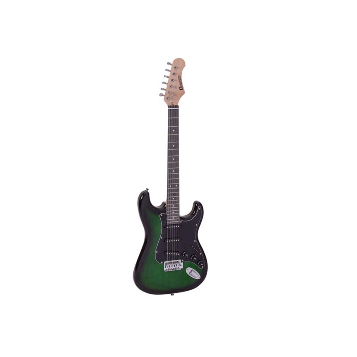 DIMAVERY ST-203 E-guitar, greenburst