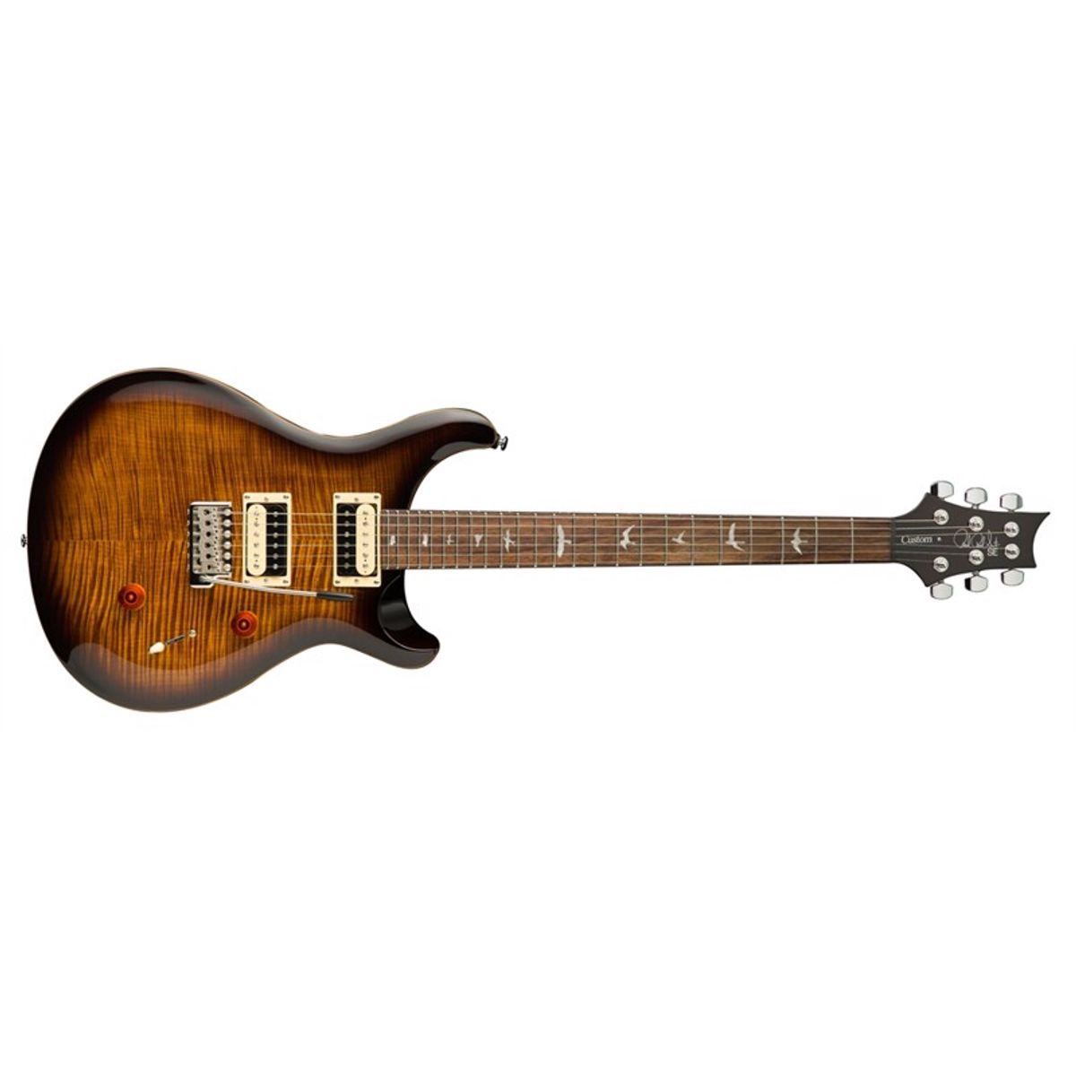 PRS SE Custom 24, Black Gold Burst