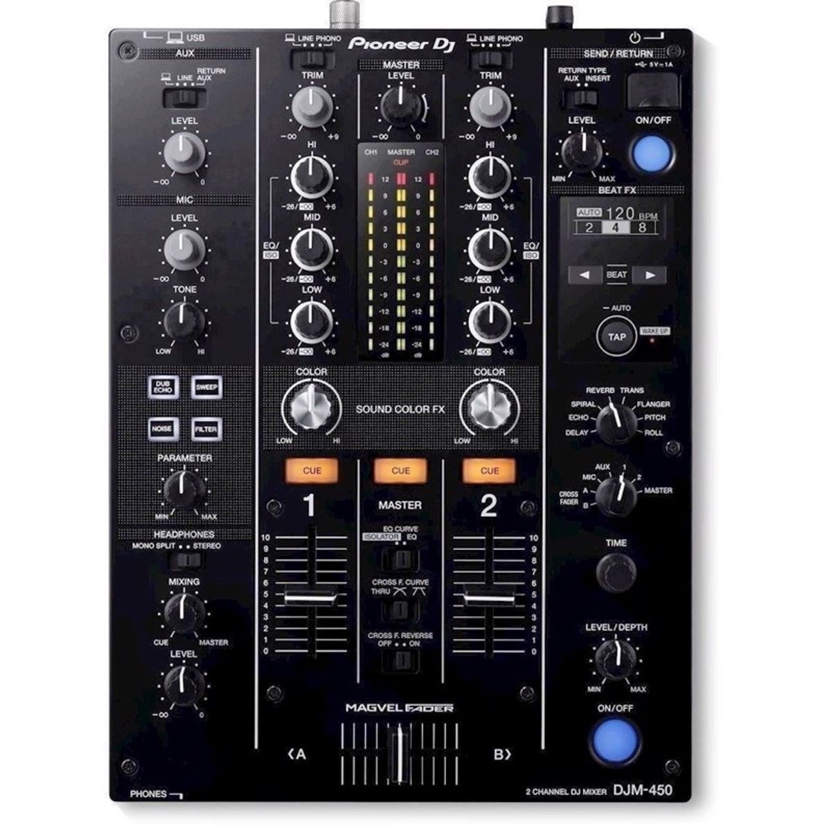 Pioneer DJM-450. DJ Effekt Mixer