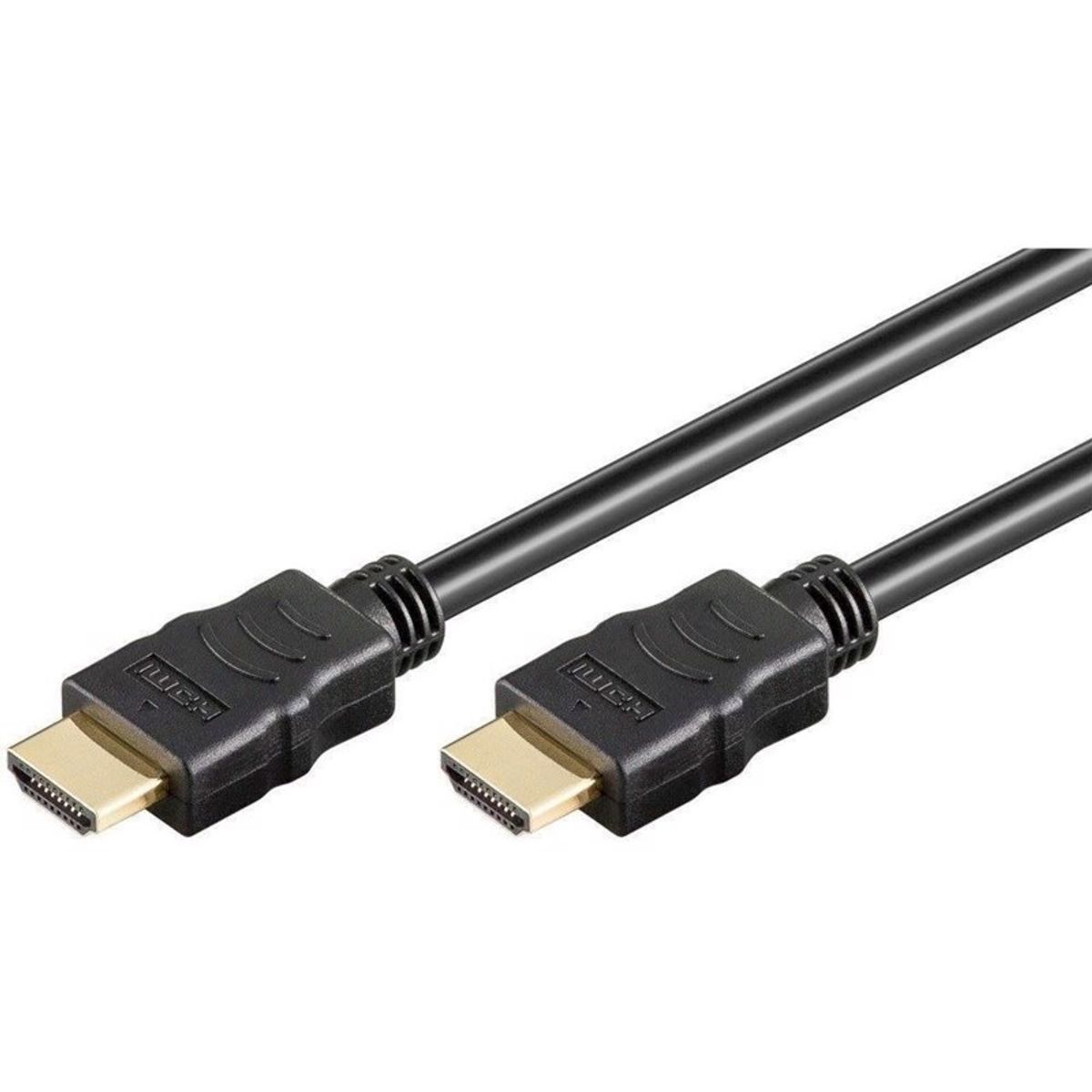 High Speed HDMI Kabel Med Ethernet. Guldbelagte Stik. 15 Meter