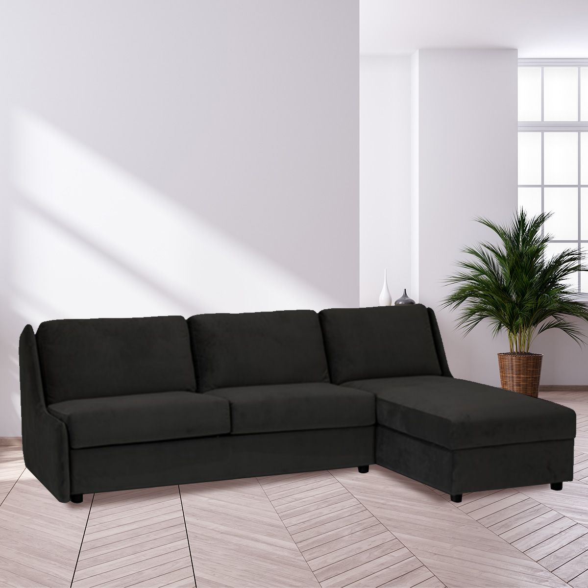 Hovden Compact 140 chaiselong sovesofa