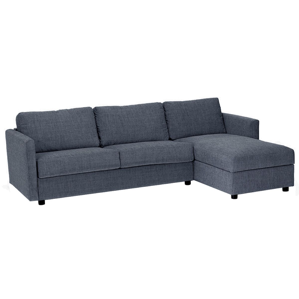 Extra sovesofa 3 pers m/chaise v. bon. Emma mb