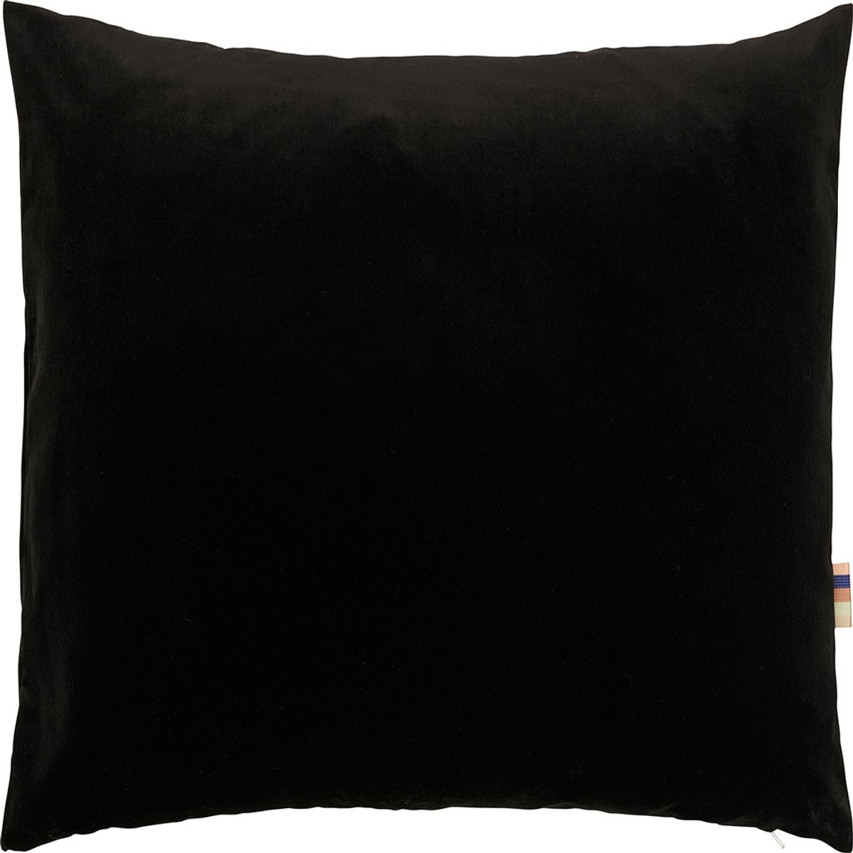 HMT Pyntepude m. fyld Leia Velour 40x40 Sort