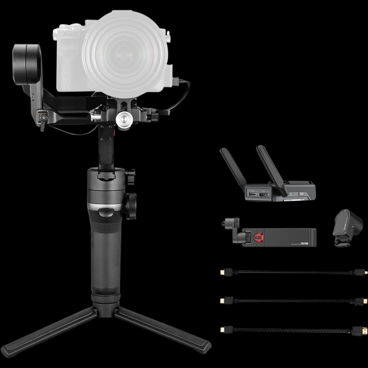 Zhiyun Webill S Pro startpakke gimbal stabilisator til DSLR kameraer