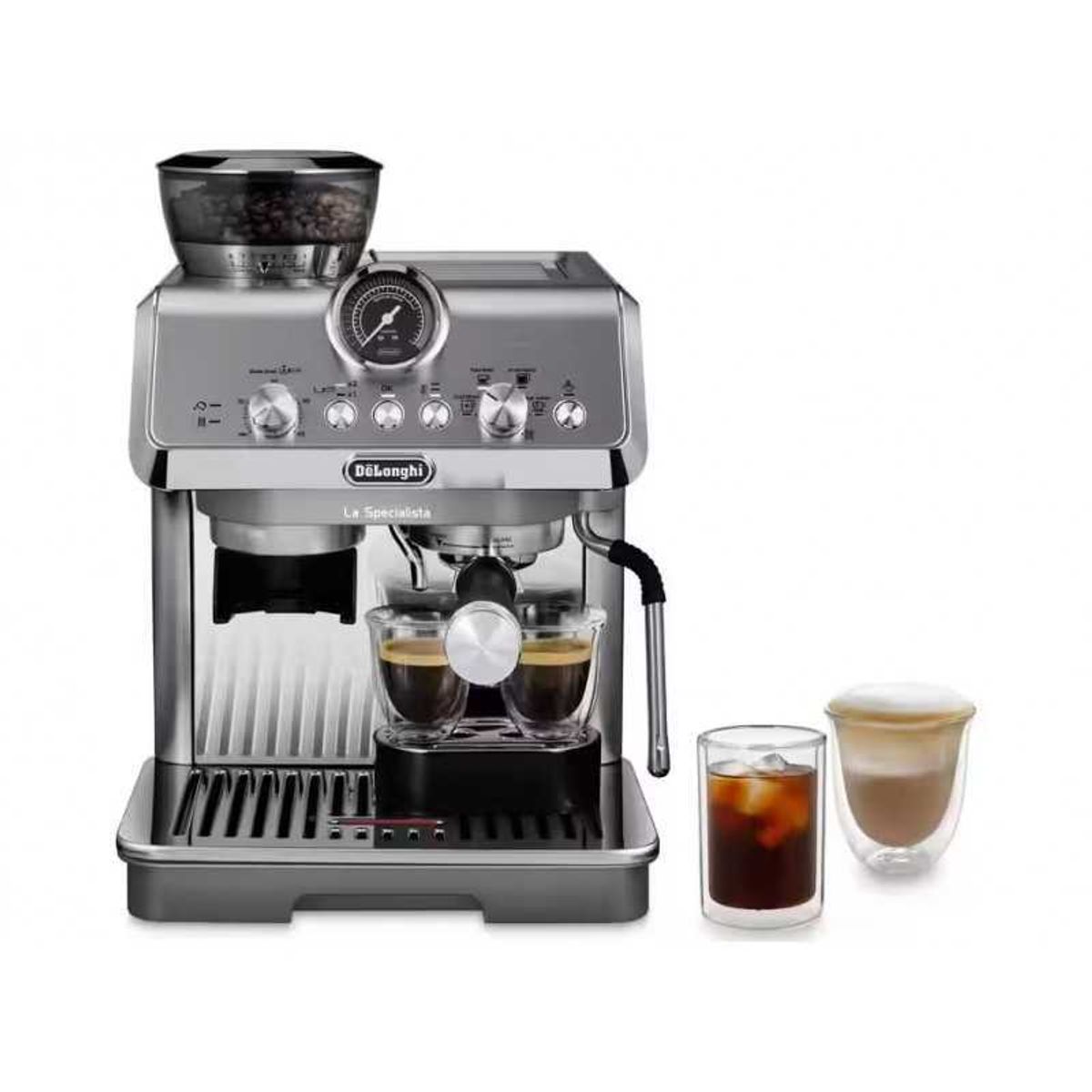 De'Longhi La Specialista Arte EC9255.M Kaffemaskine Sølv metal + 2 Gratis gaver