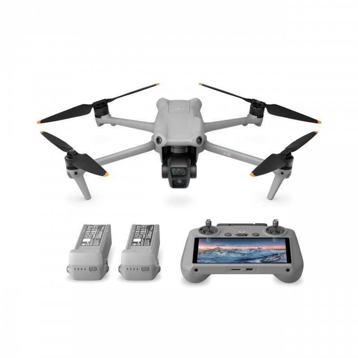 DJI Air 3 Fly More Combo (DJI RC 2) + GRATIS 2 stk. valgfri bøger om droner