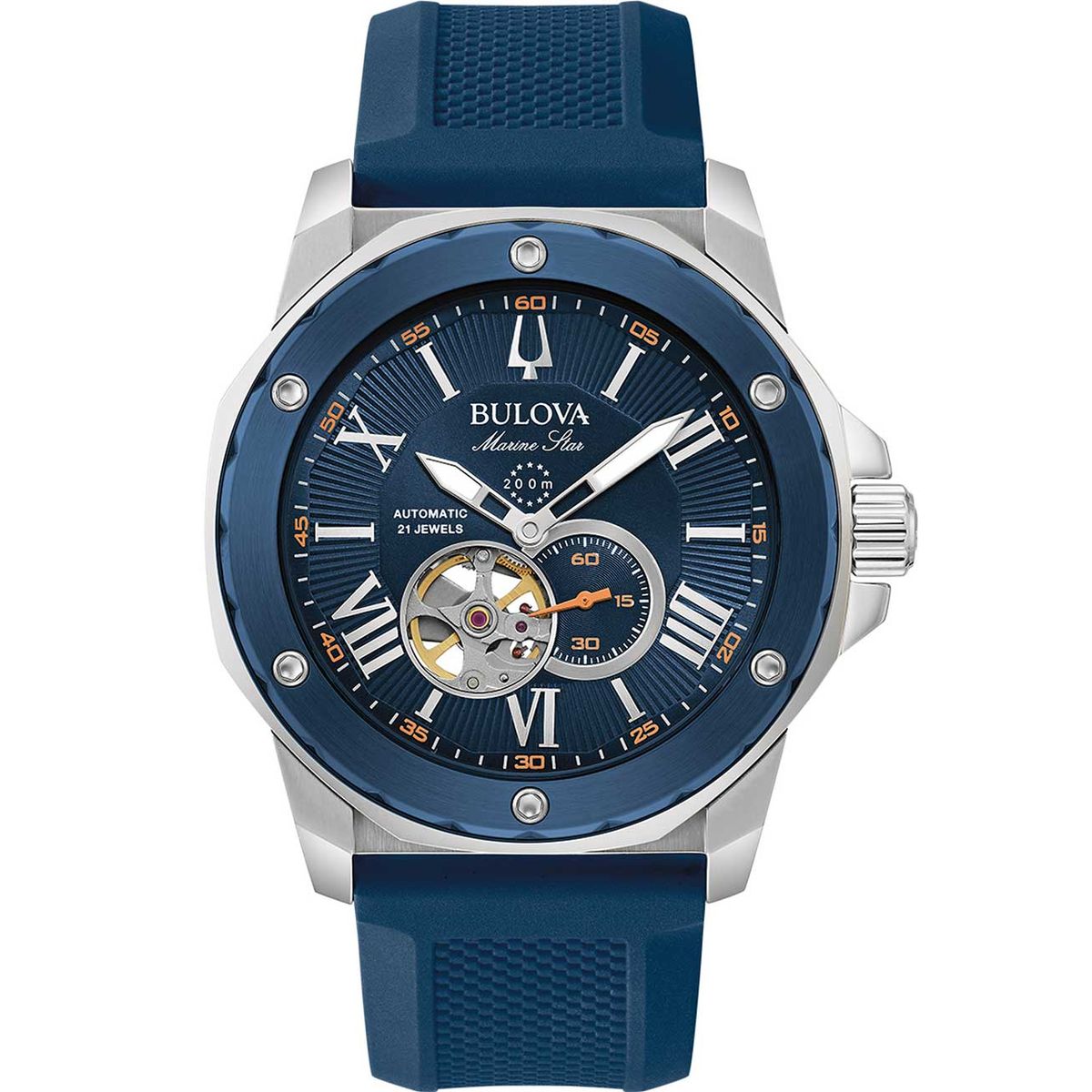 Bulova 98A303 Herreur Marine Star Automatic