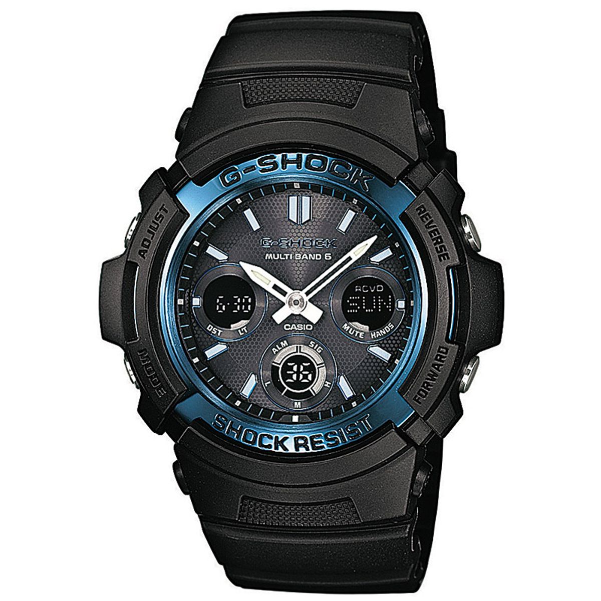 Casio AWG-M100A-1AER Herreur Radiostyret Ur