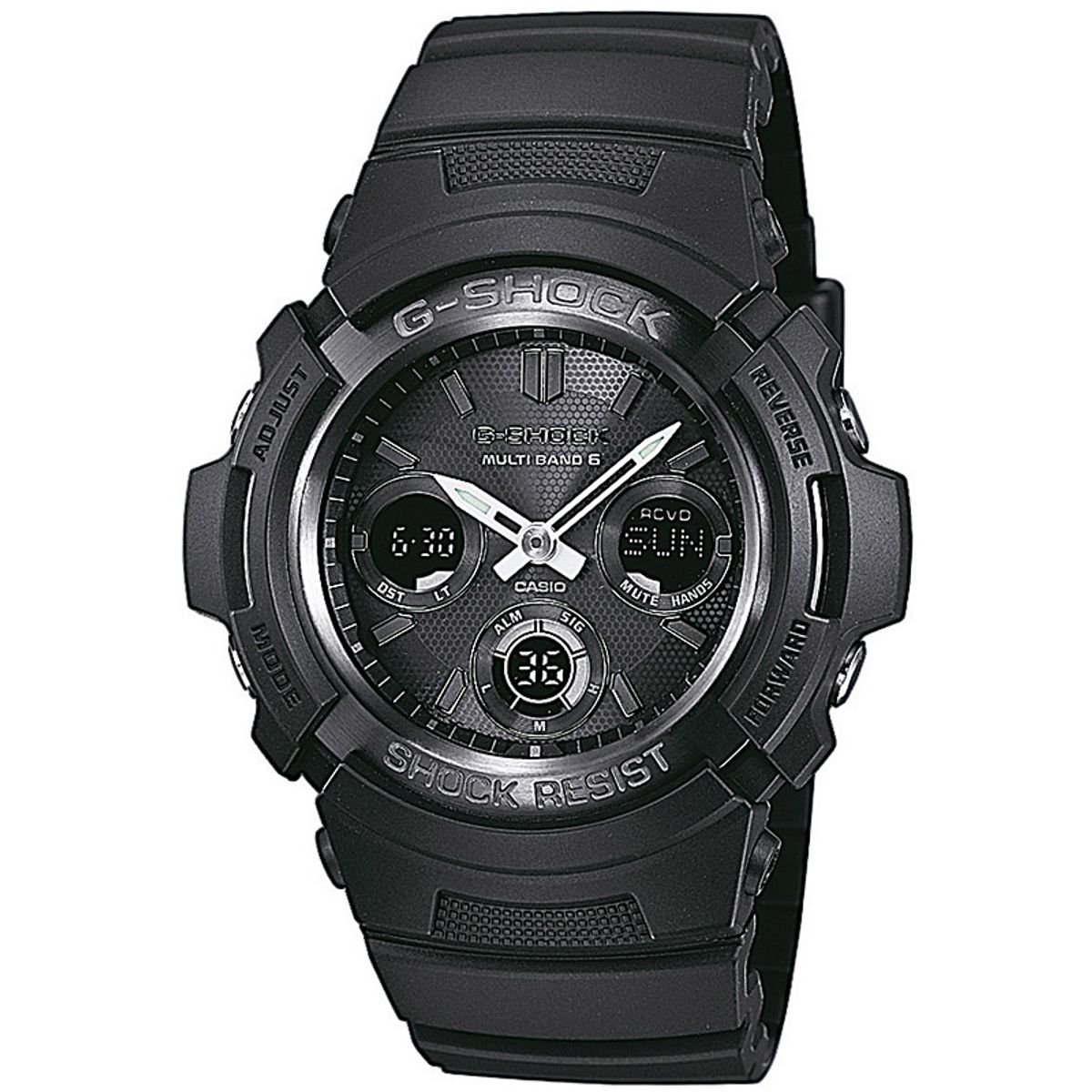 Casio AWG-M100B-1AER Herreur Radiostyret Ur