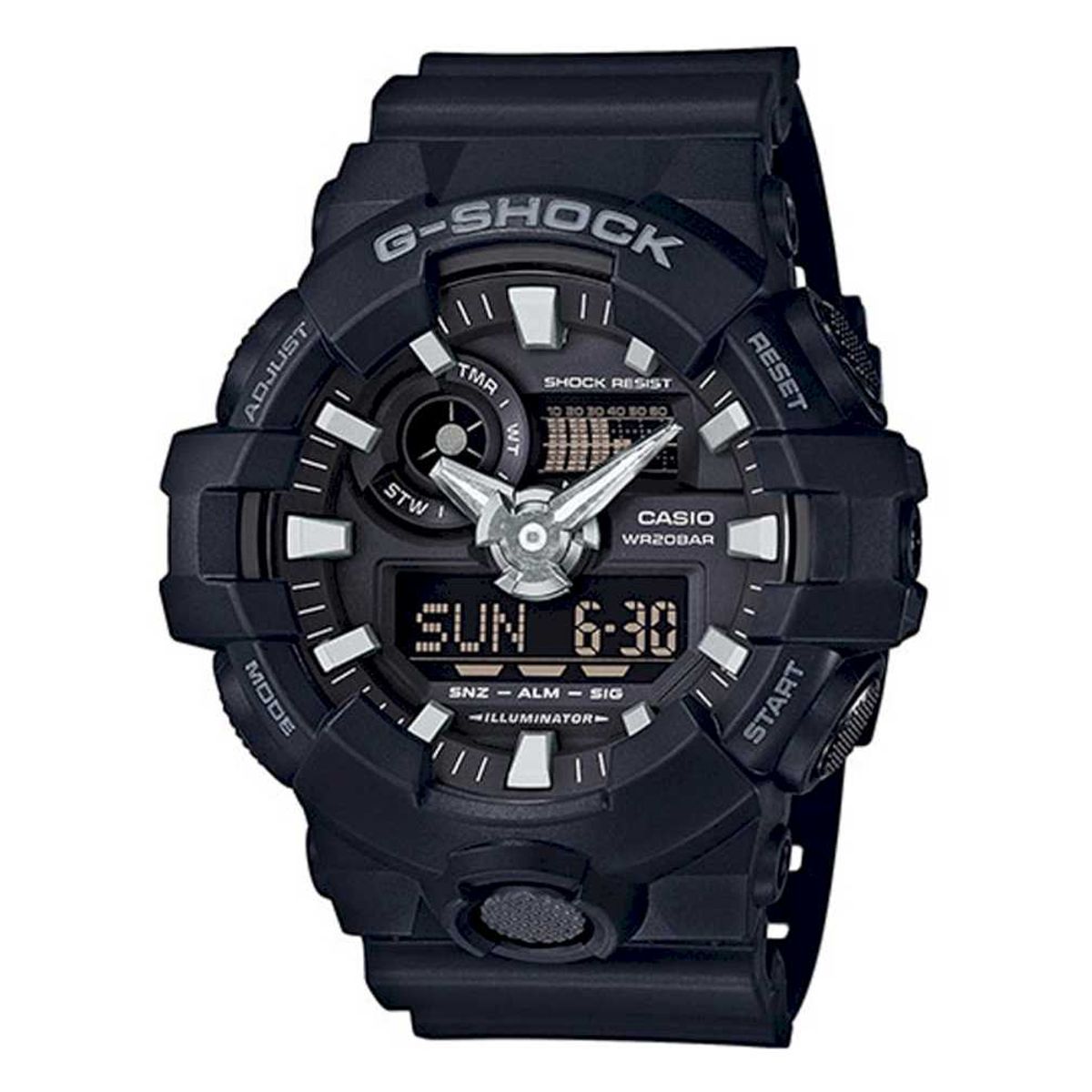 Casio GA-700-1BER Herreur G-Shock Ur Sort