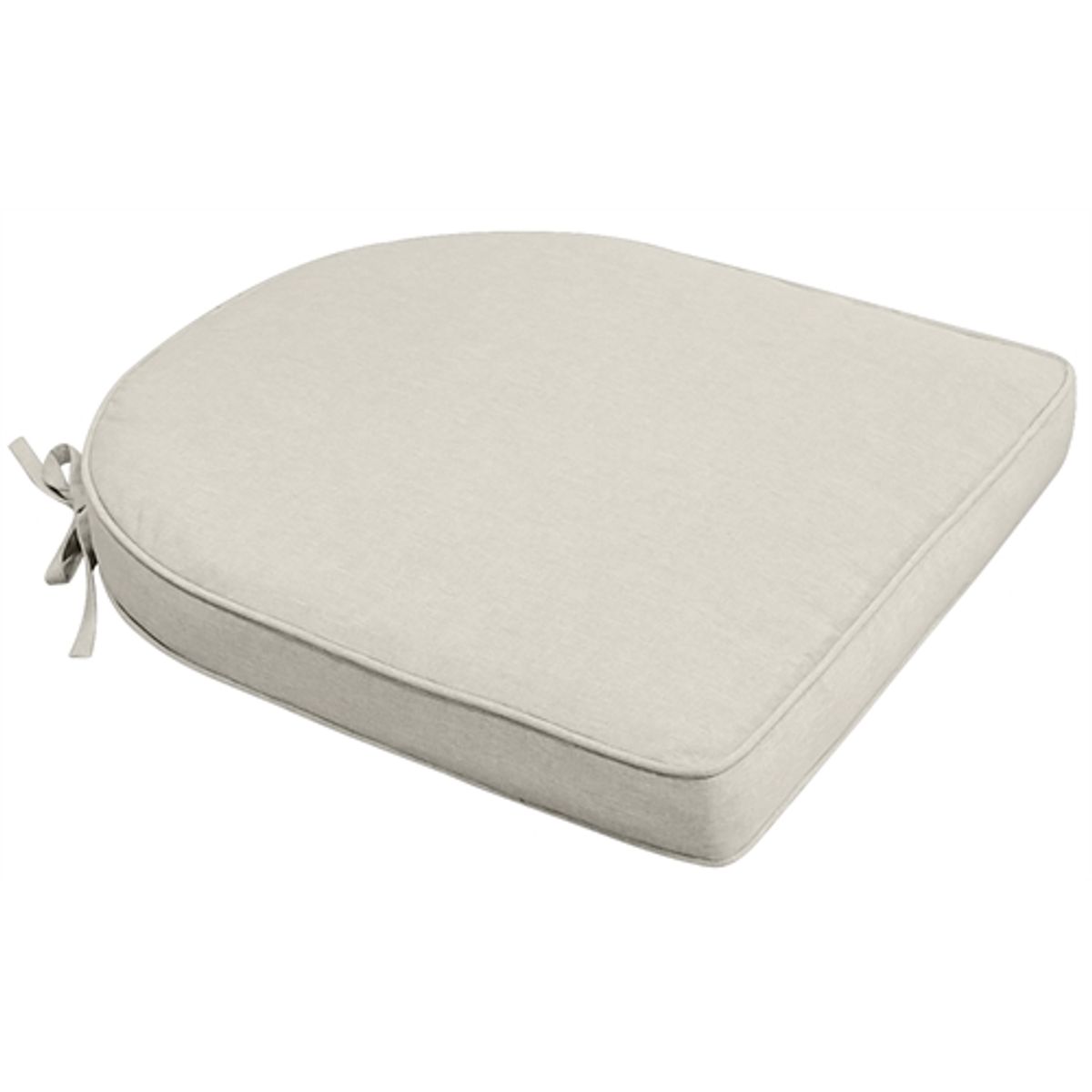 Siddehynde til havestol - 48x49 cm - 6 cm tyk - Beige havehynde - Nordstrand Home