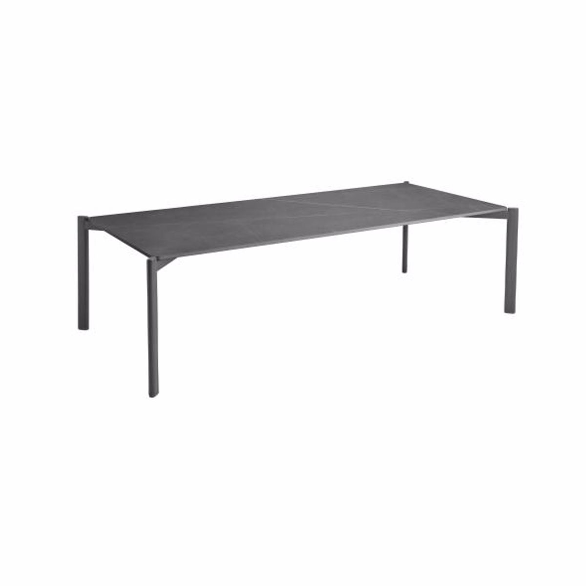 Hallavara loungebord 66x146cm antracit - Loungemøbler > Loungeborde - Brafab - Enggården Havemøbler