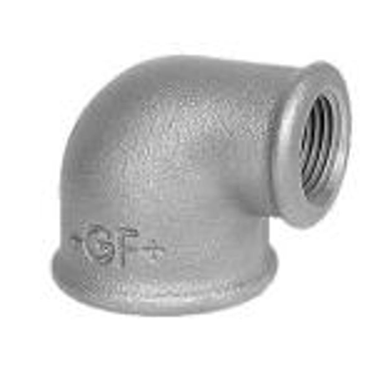 Georg Fischer vinkel 90 ° sort reduceret 1-1/2'' muffe-muffe