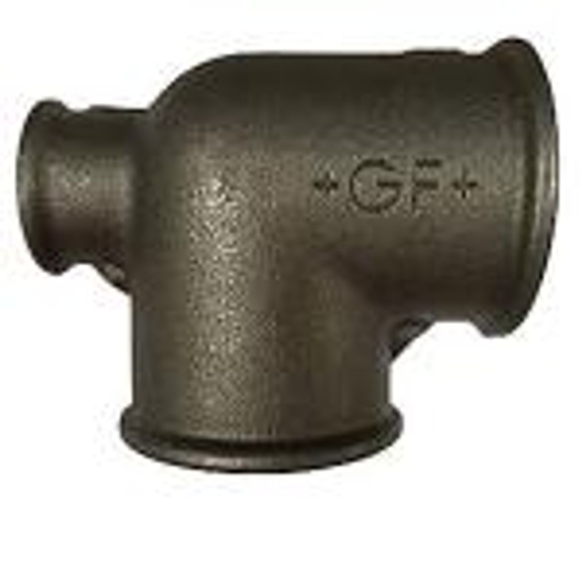 Georg Fischer tee 90 ° sort reduceret 3/4-3/4-3/8''