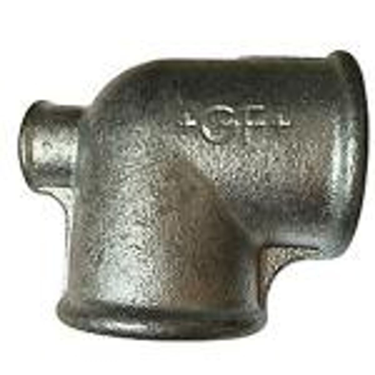 Georg Fischer tee 90 ° galvaniseret reduceret 1-1-3/4''