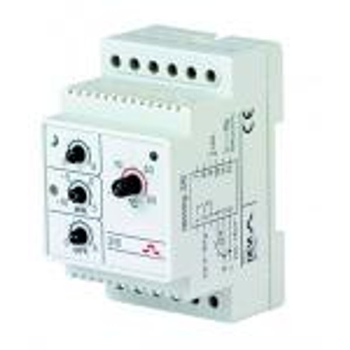 Devi Devireg 316 Termostat -10 - +50c F/din-skinne M/ledning