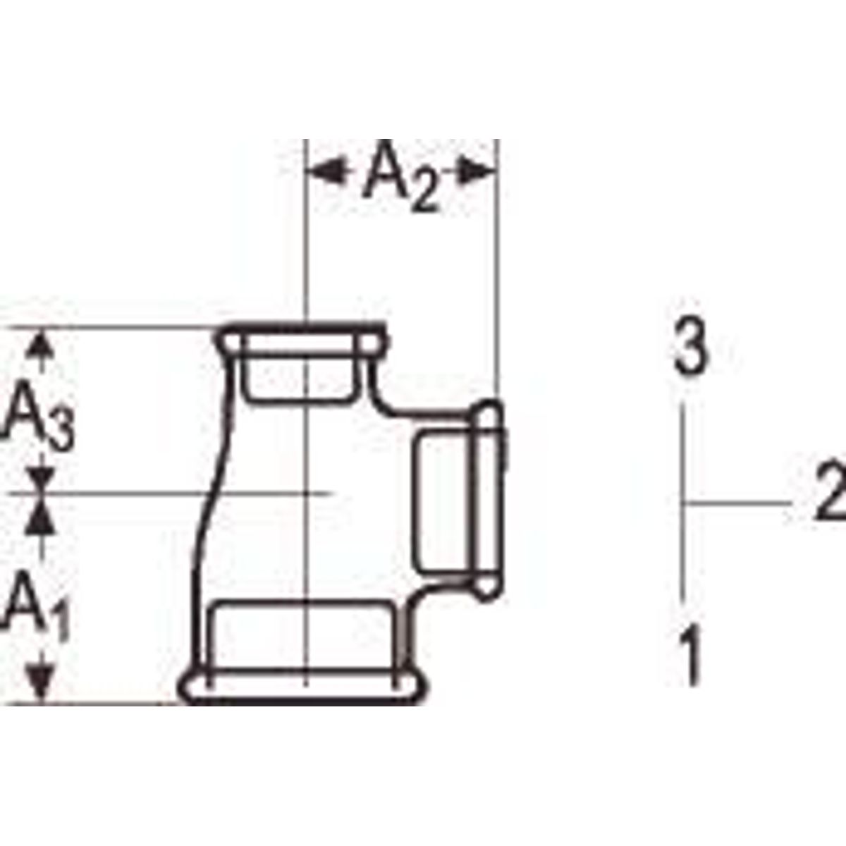 1 - 3/4 - 1 S. Tee