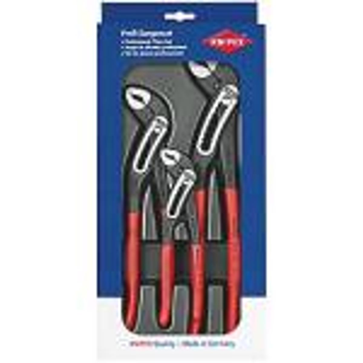 KNIPEX vandpumpetangsæt 8801 00 20 09 V03, 3 stk. 8801 180, 250 og 300 mm