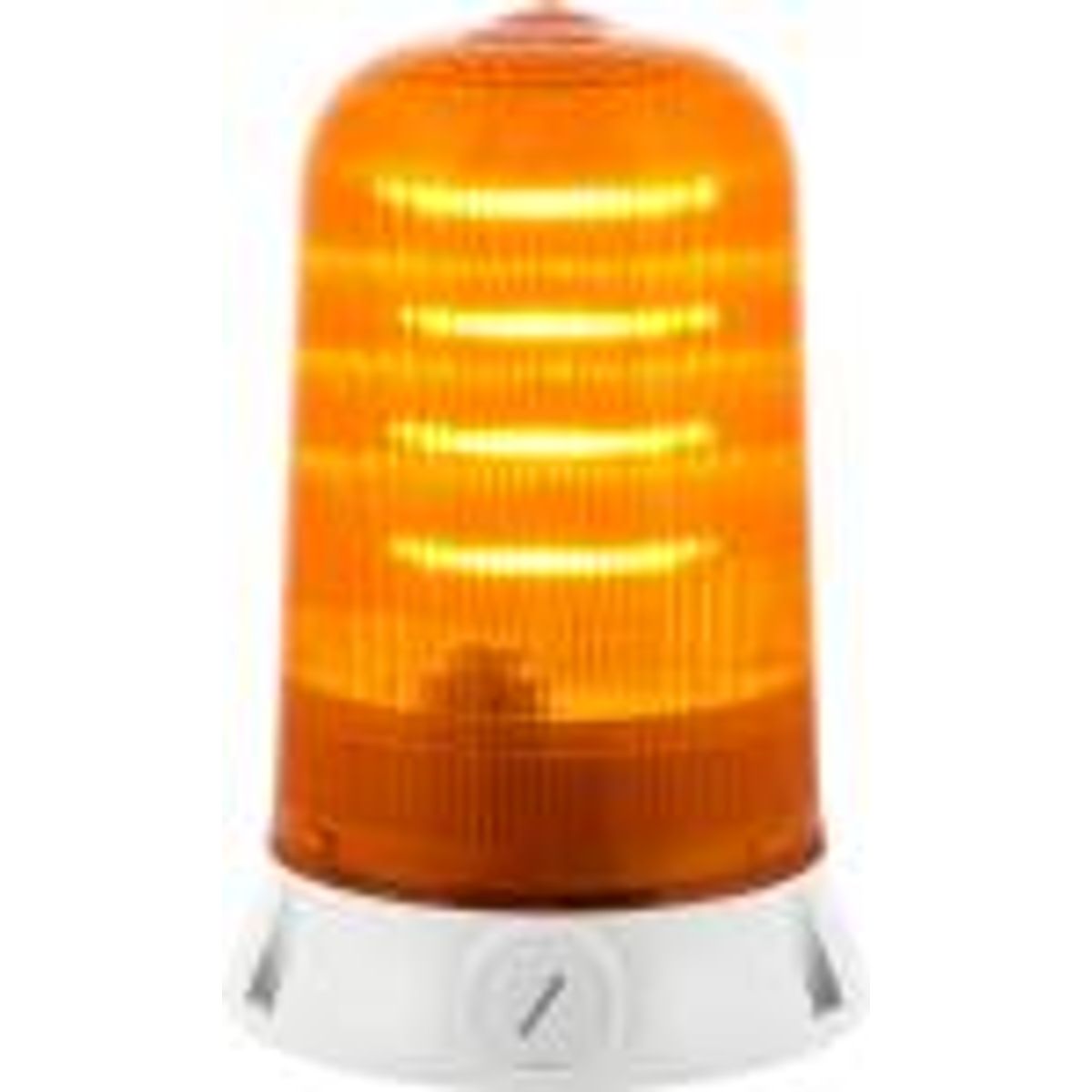 Roterende lampe 200R.LED240 Orange med LED og multifunktion 230V DC/AC Kaplingsklasse IP65