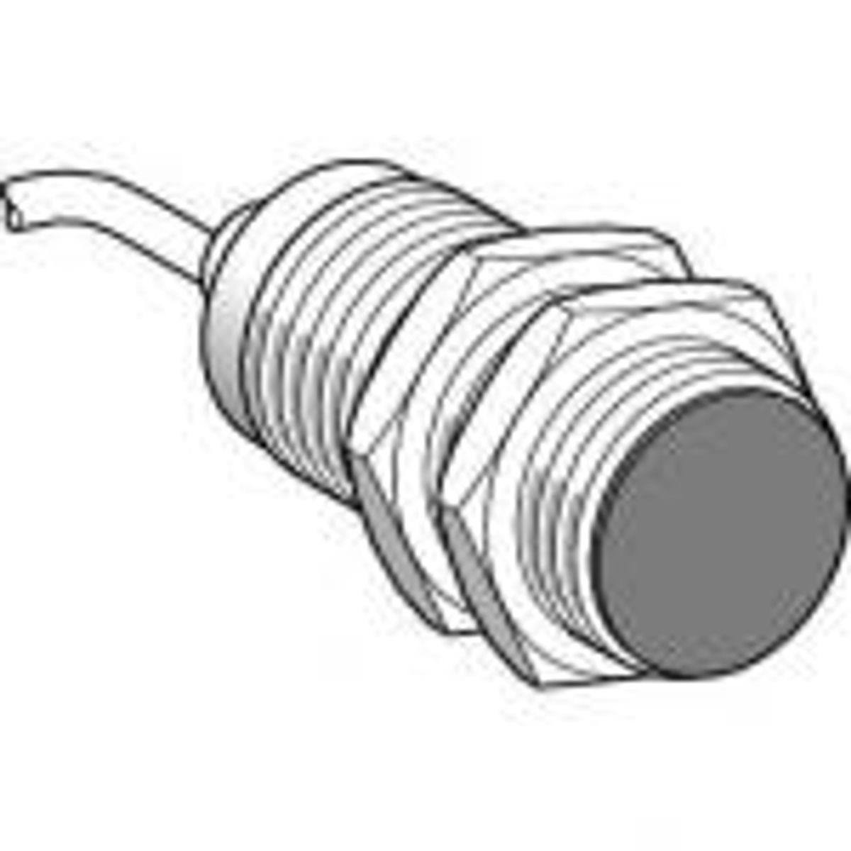 Induktiv M30, Pnp, Nc, 15mm, L2