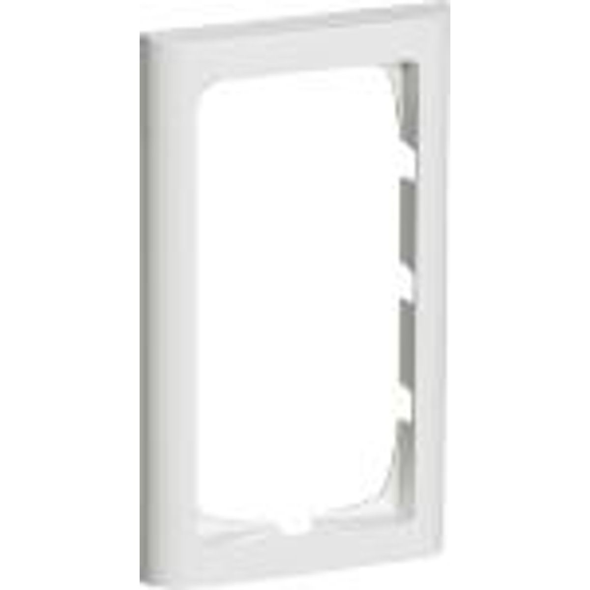 FUGA ® Softline Ramme 63 2 modul lodret, hvid