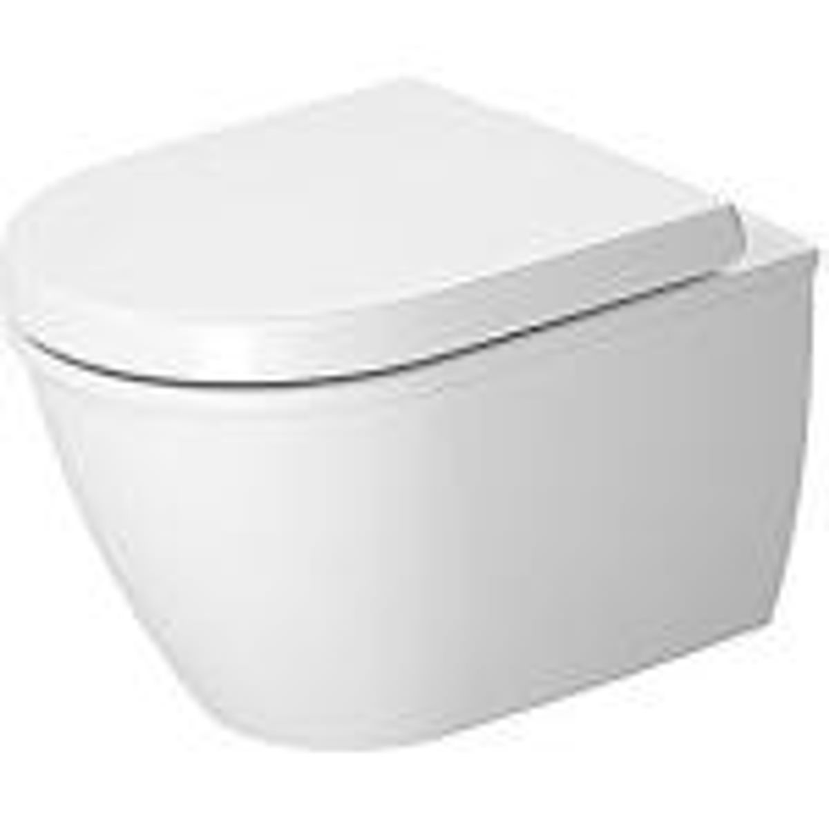 Duravit Darling New compact vægtoilet, 360x485mm skjult mont porcelæn (bemærk erstatter Casade )