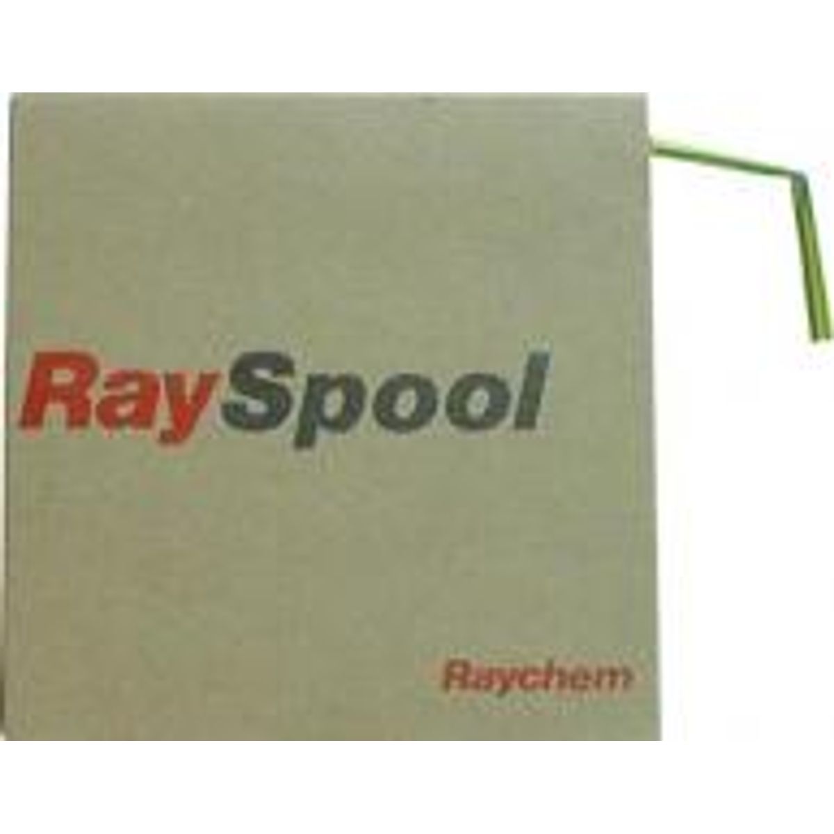 Rayspool Krympeflex GG 12/6,2mm gul/grøn 2,5 mtr.