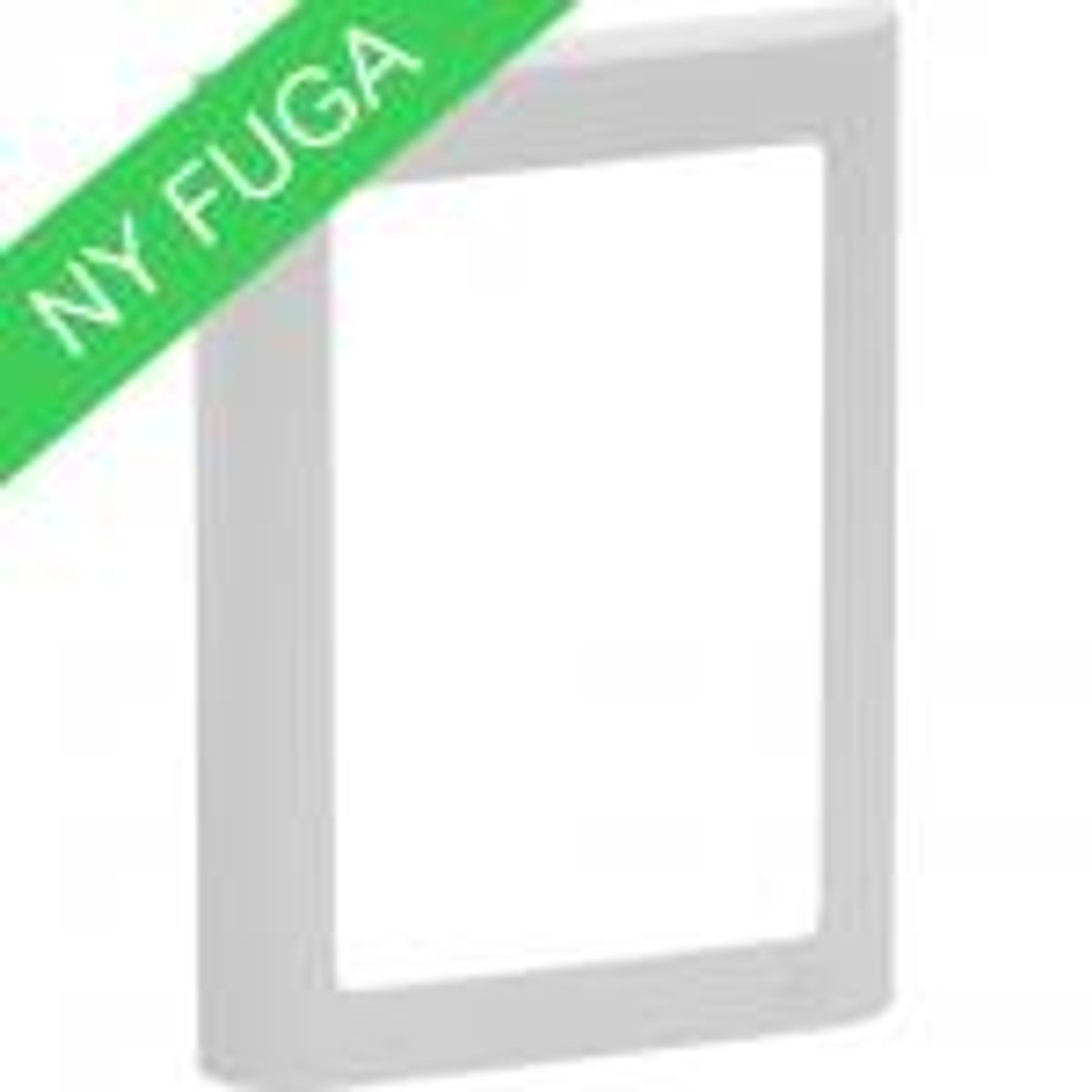 LK FUGA ® Design Ramme 63 Soft, 1,5 modul, lysegrå