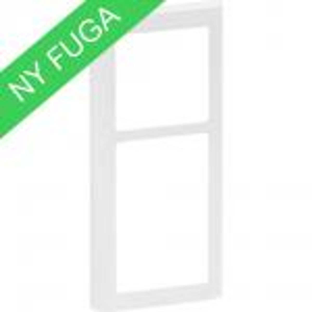 LK FUGA ® Design Ramme 63 Soft, 2,5 modul, hvid