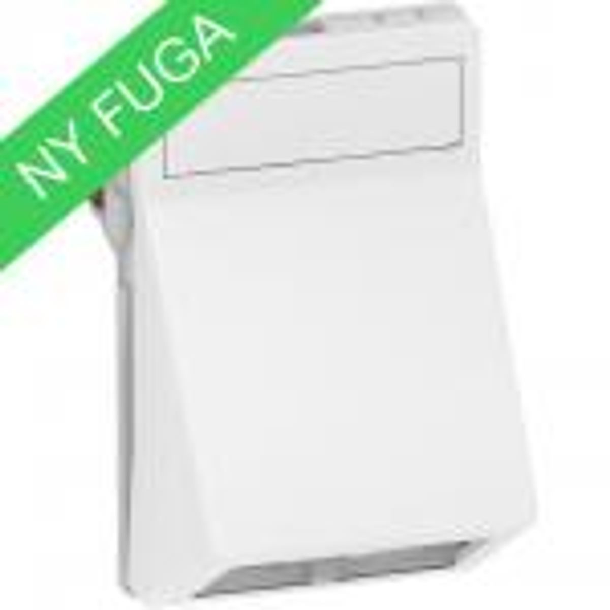 LK Fuga ® Dataudtag skrå 1,5 modul hvid f/2xRJ45 konnektor