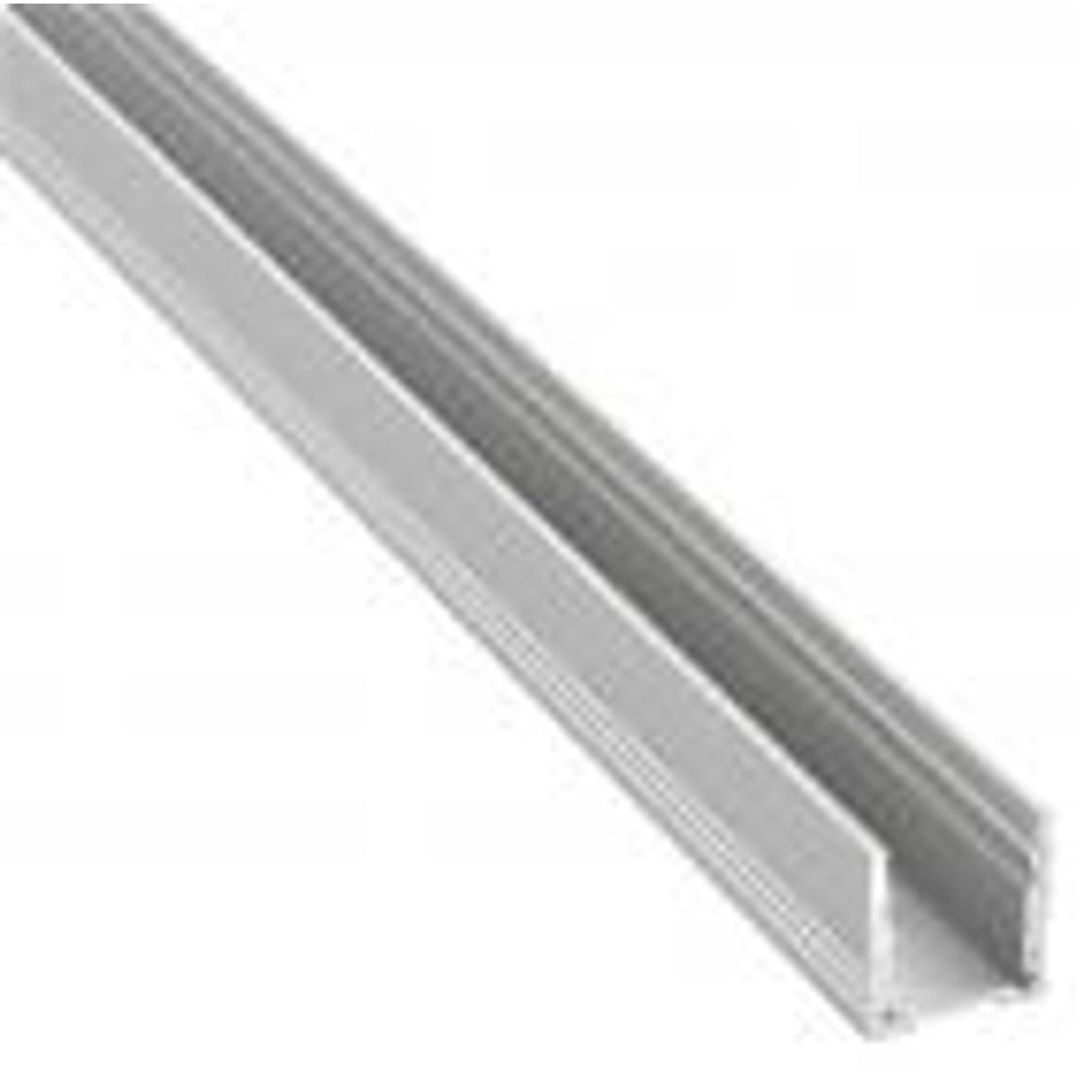 Profil-U Høj Aluminium 2m for LEDstrip