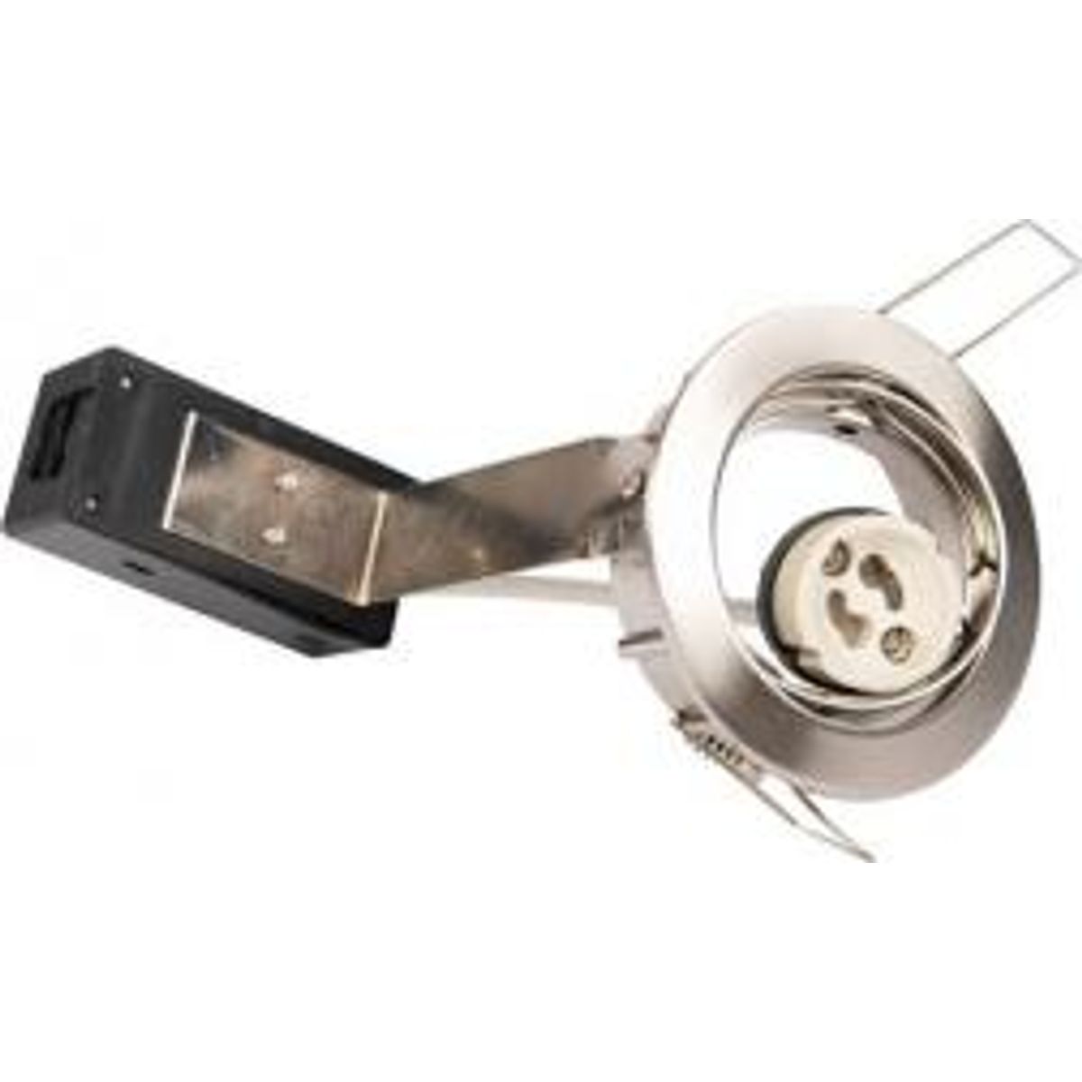 DL-830 Downlight GU10 230v, ø83mm, børstet stål - Zamax