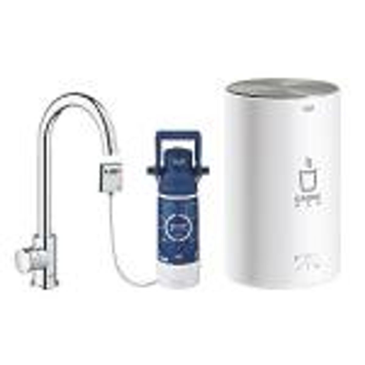 Grohe Red II Mono C-t kedel M Med rund kedel - Krom