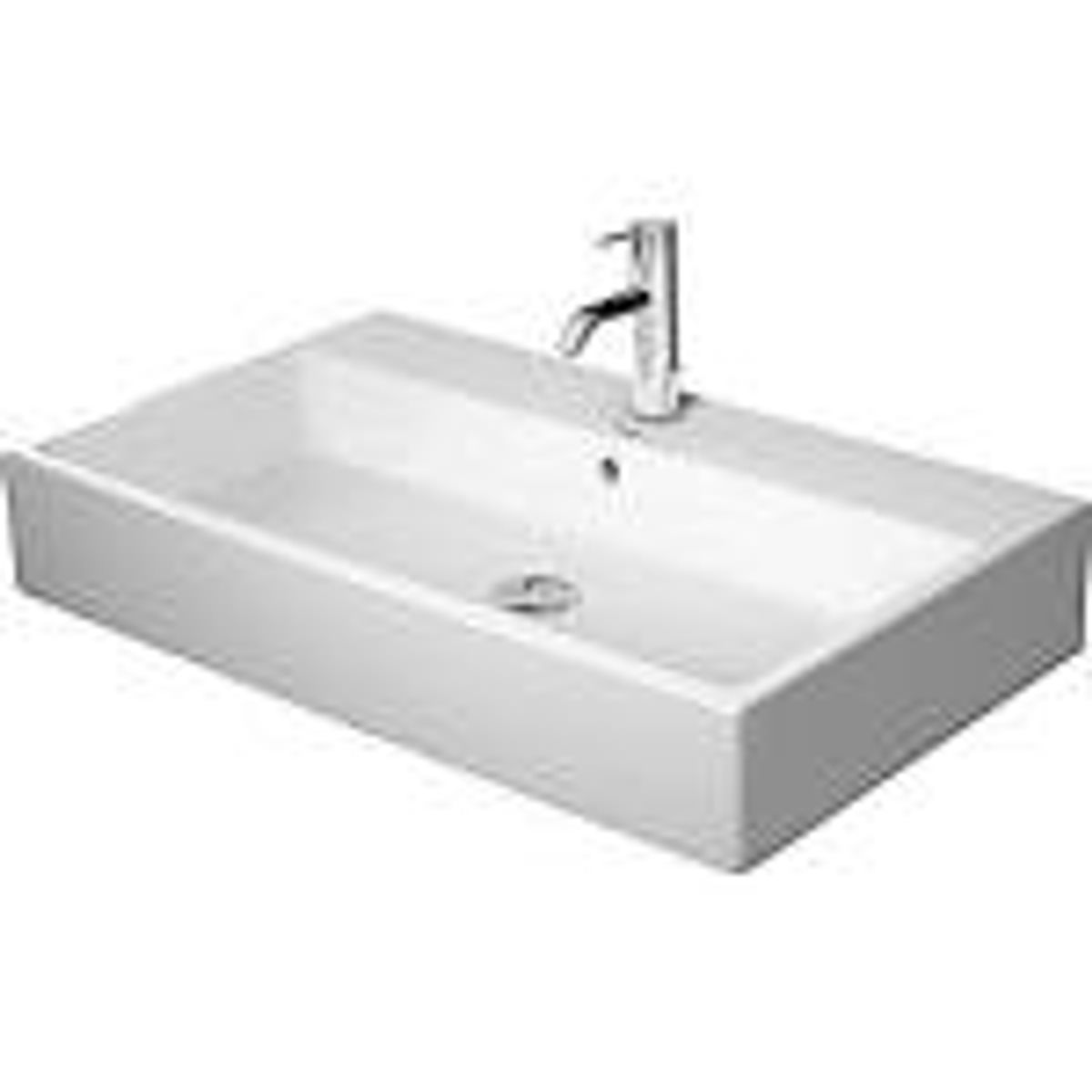 Duravit Vero Air håndvask 800x470mm med hanehul & overløb med WonderGliss