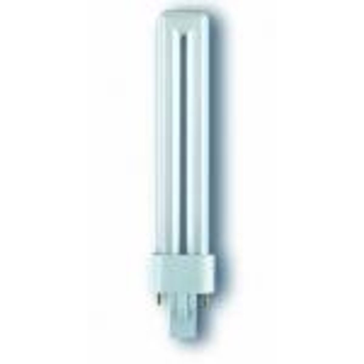 Kompaktrør Dulux S, 7w/840 - Kold hvid, G23 - 2 pin, (Som Osram)