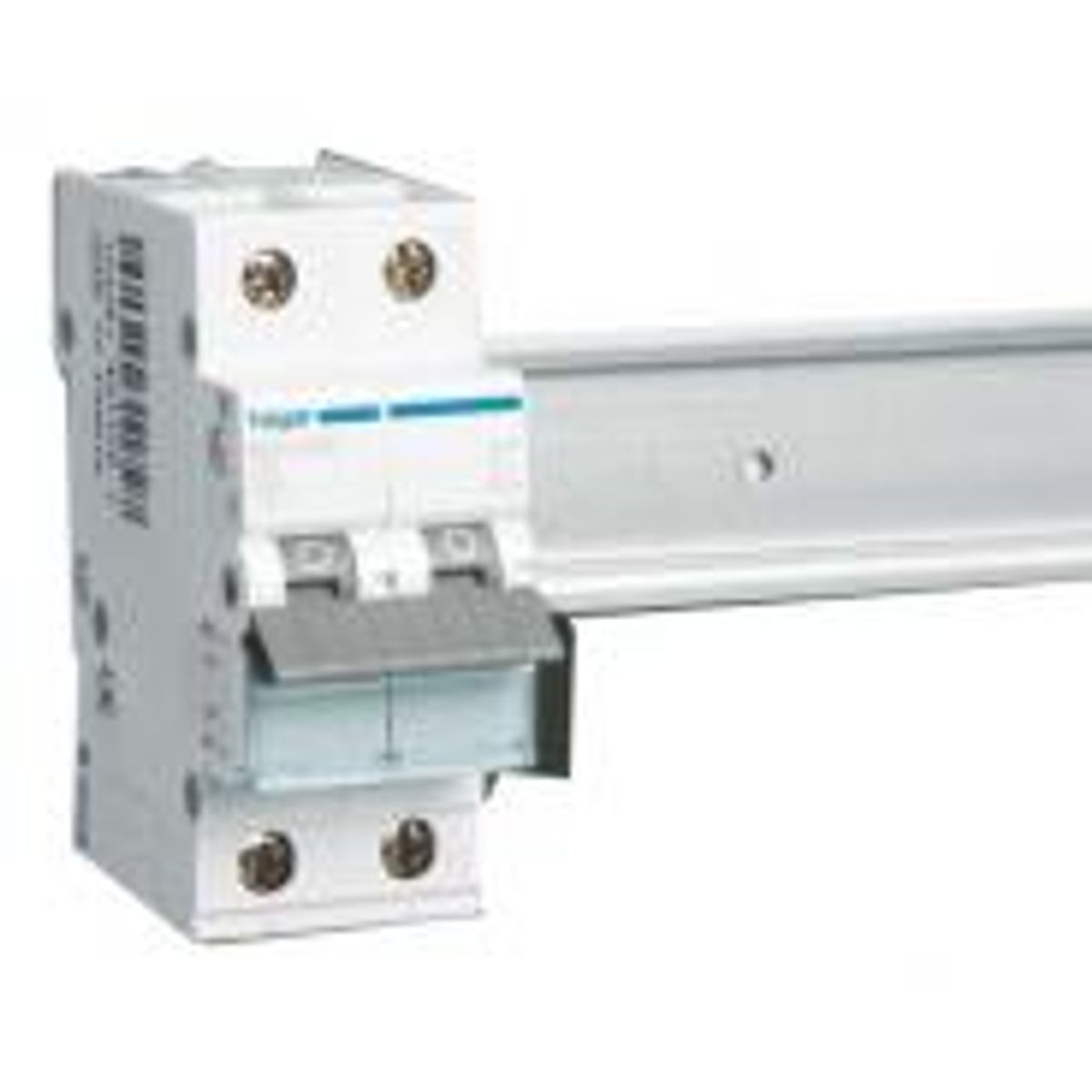 Hager Automatsikring 1P+N 10A, 2 modul - MCN510E