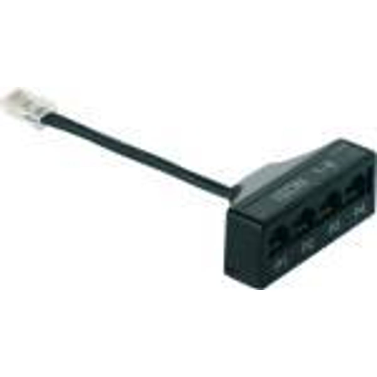 Adapter/isdn F. 4 Tlf. Sort