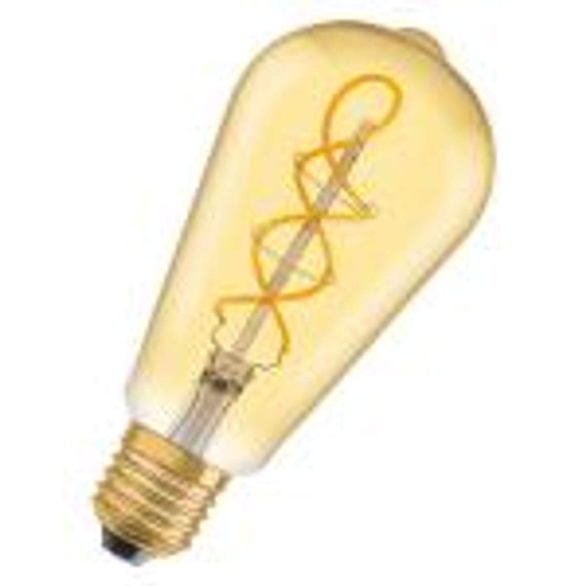 Osram vintage 1906 led edison spiral 5w/820 (25w) e27 guld