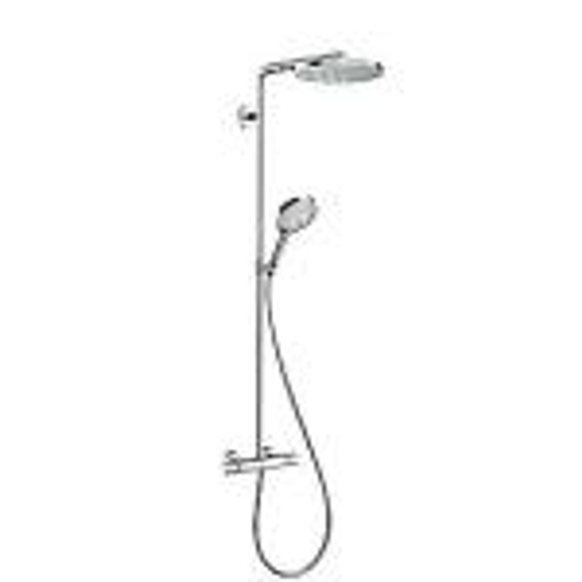 hansgrohe Raindance showerpipe Select S 240 1jet PowderRain. Krom