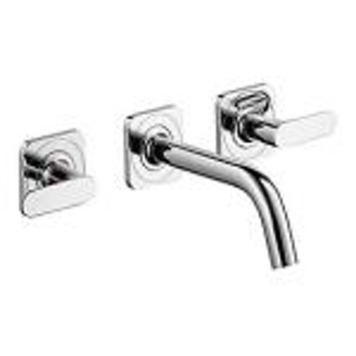 Hansgrohe AXOR Citterio M 3-huls håndvaskarmatur 160 med vingegreb