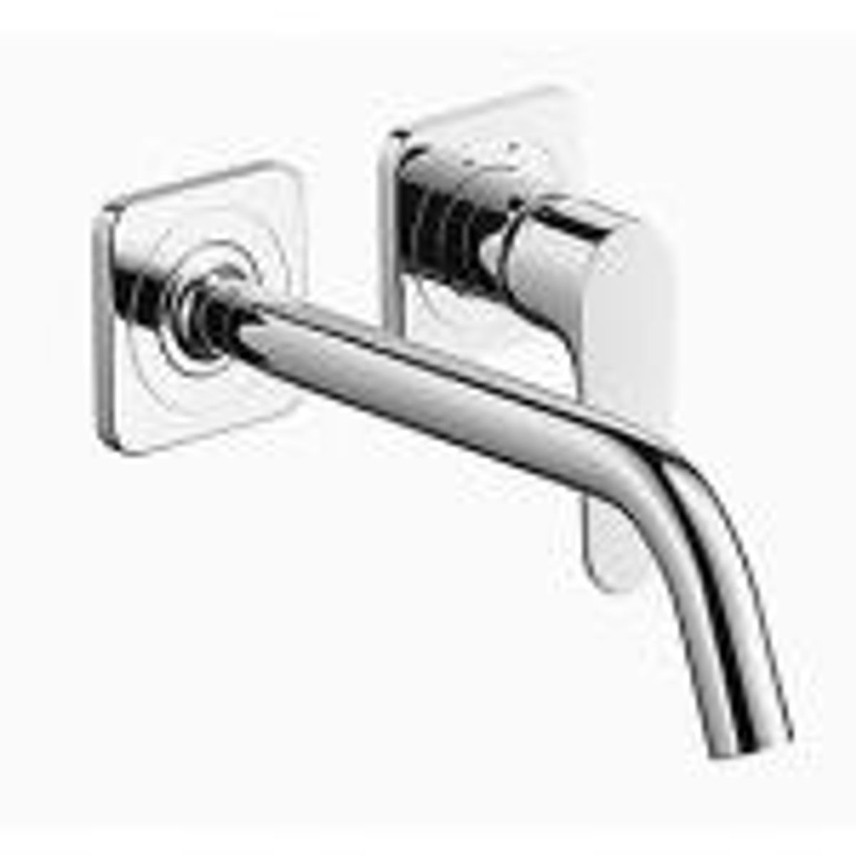 Hansgrohe AXOR Citterio M 2-huls håndvaskarmatur til væg, 227 mm tud