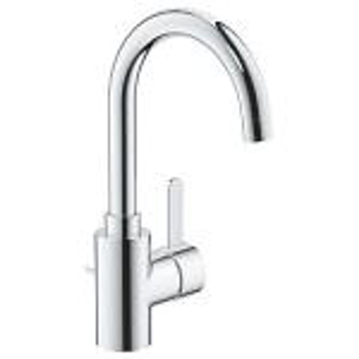 GROHE Eurosmart Cosmo håndvaskarmatur L-size zero, med bundventil. Krom