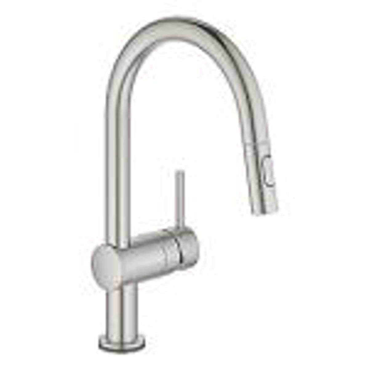 Grohe Minta Touch Elektronisk køkkenarmatur med udtrækstud dual C-tud - Supersteel