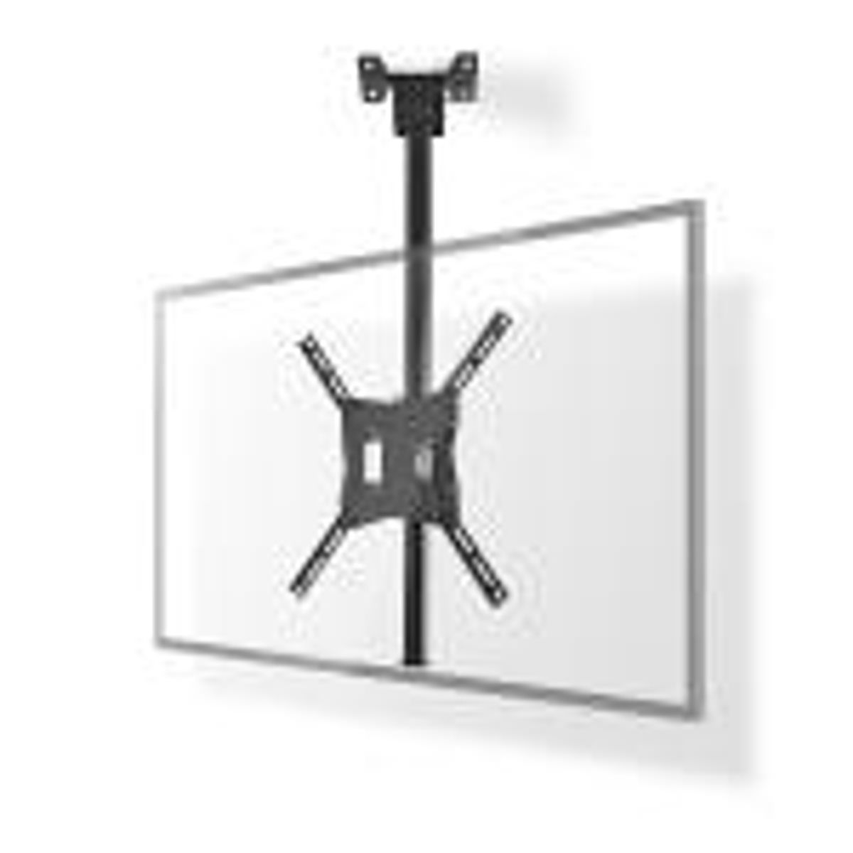 Nedis Fuld Motion tv Ceiling Mount | 26-42 " | Maksimal vægt: 20 kg | Vipbar | Kan drejes | Maksimal loftafstand: 1160 mm | Minimum vægafstand: 200 mm | 1 Drejepunkt | Stål | Sort