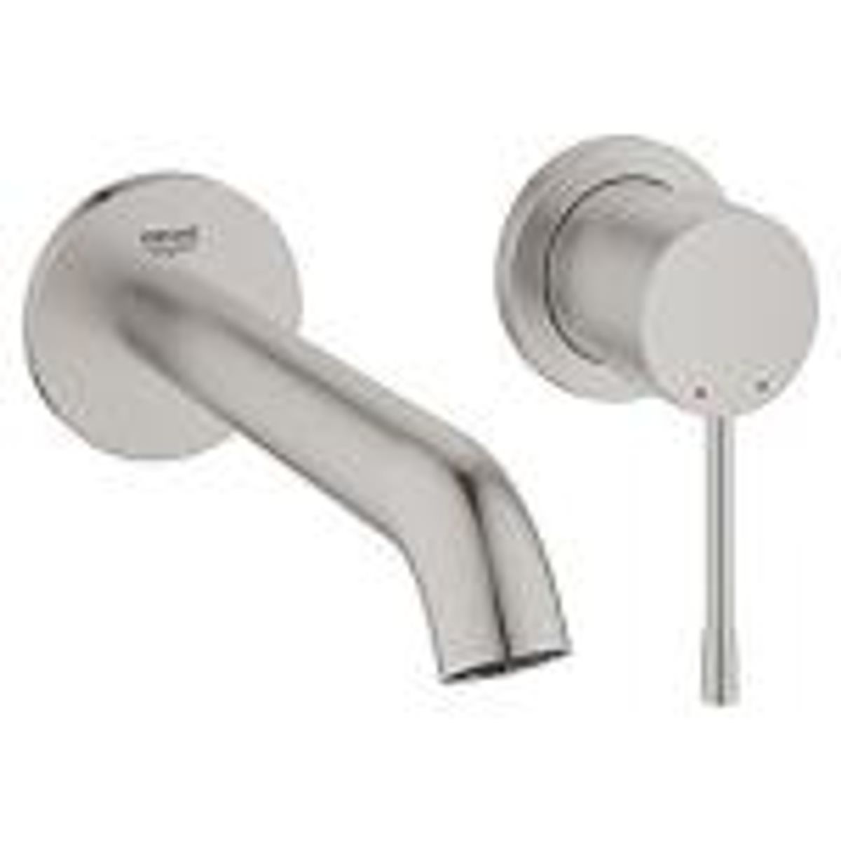 GROHE Essence New håndvaskarmatur 2-h vægmontage. Supersteel