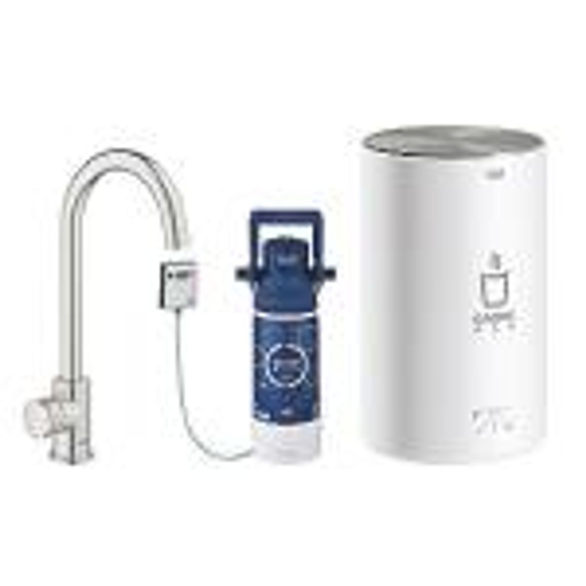 GROHE Red II Mono armatur C-tud med rund kedel